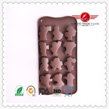 Divertido molde de silicona Anime Chocolate